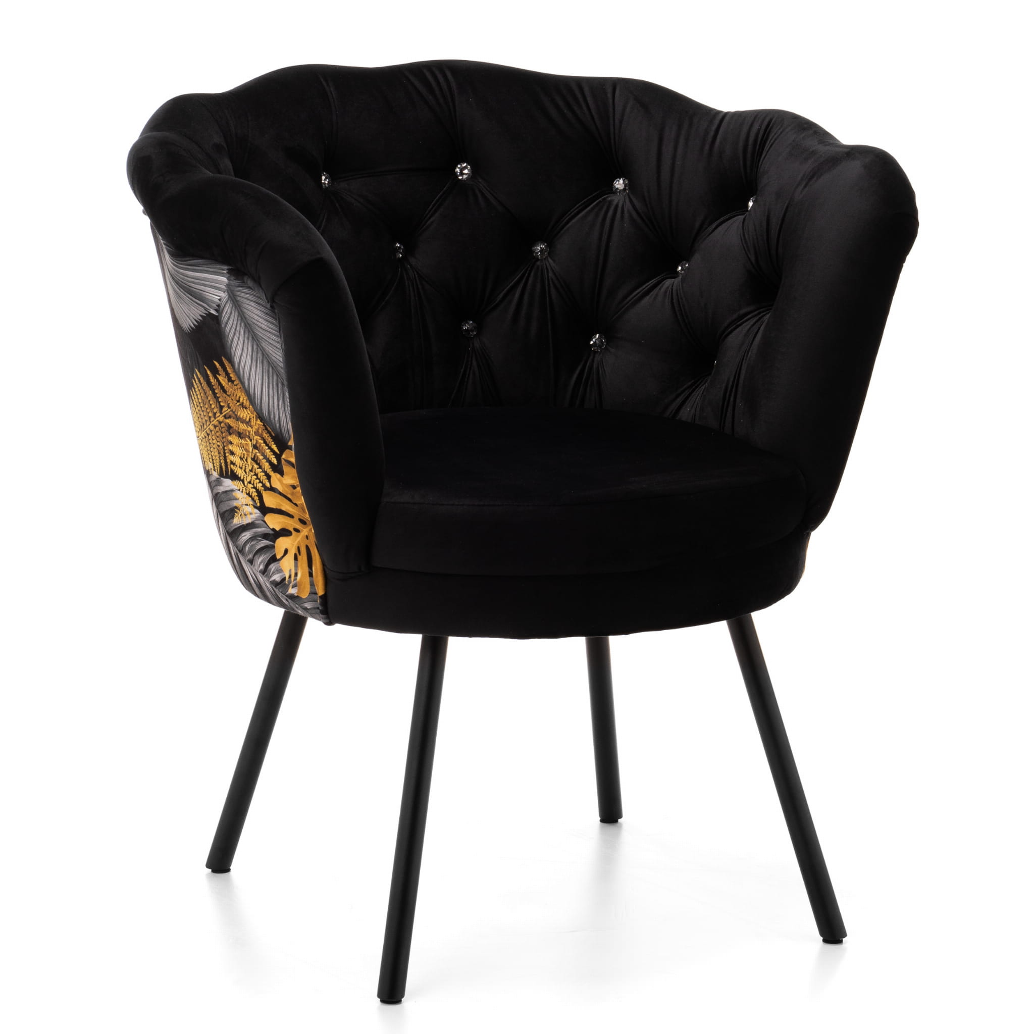 Fotel Muszelka GLAMUR - obrazek 6