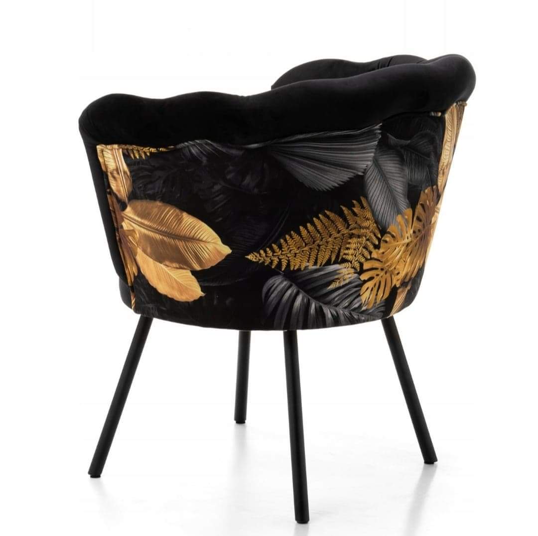 Fotel Muszelka GLAMUR - obrazek 4