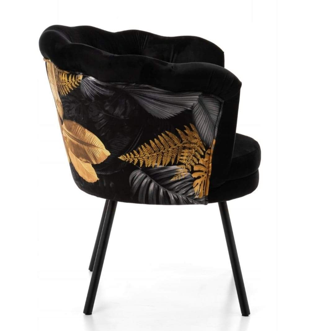 Fotel Muszelka GLAMUR - obrazek 3