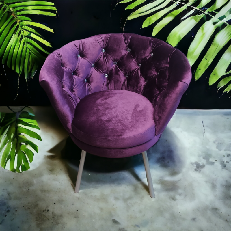 Fotel Muszelka Glamur - prosto od producenta