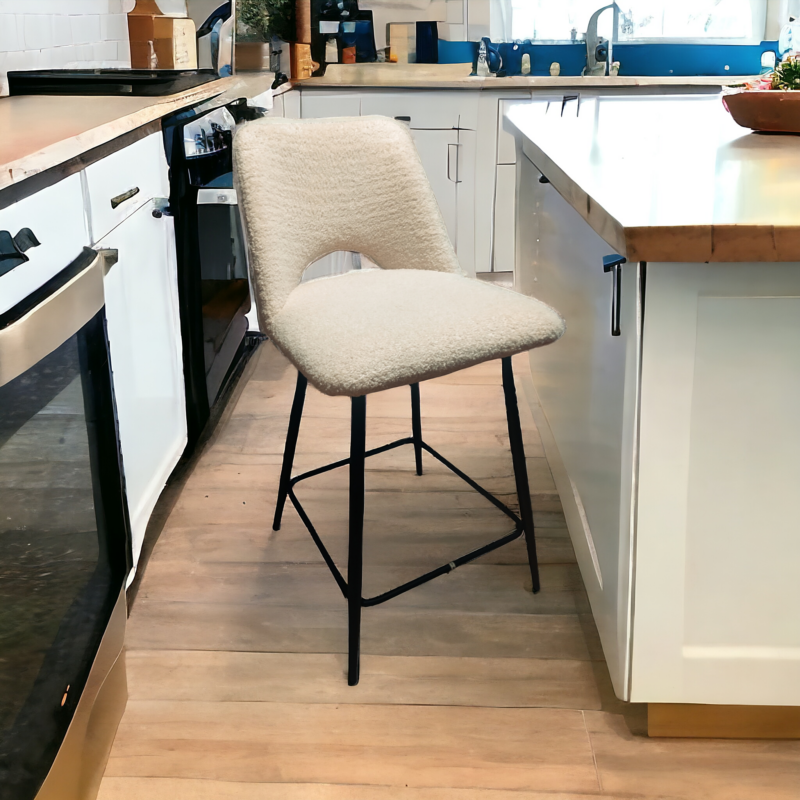 Hoker Tapicerowany ORO - Ciemny beż