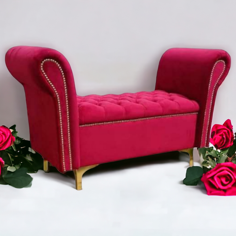 Pufa Chester z boczkami