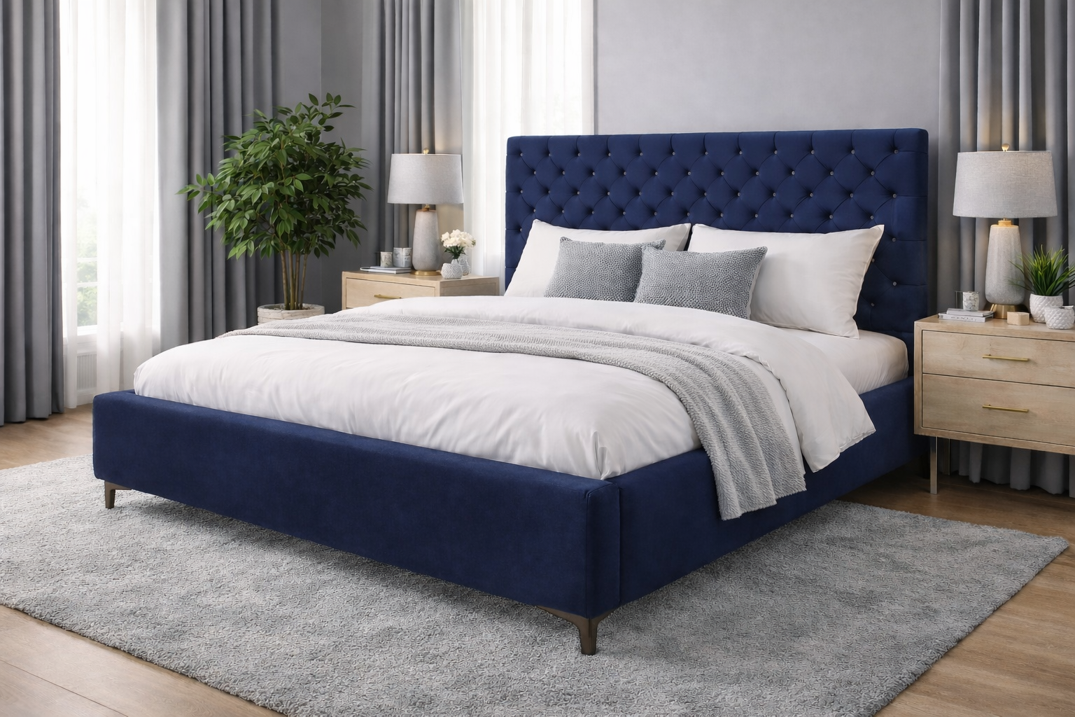 Łóżko Sypialniane Glamour II 180/200