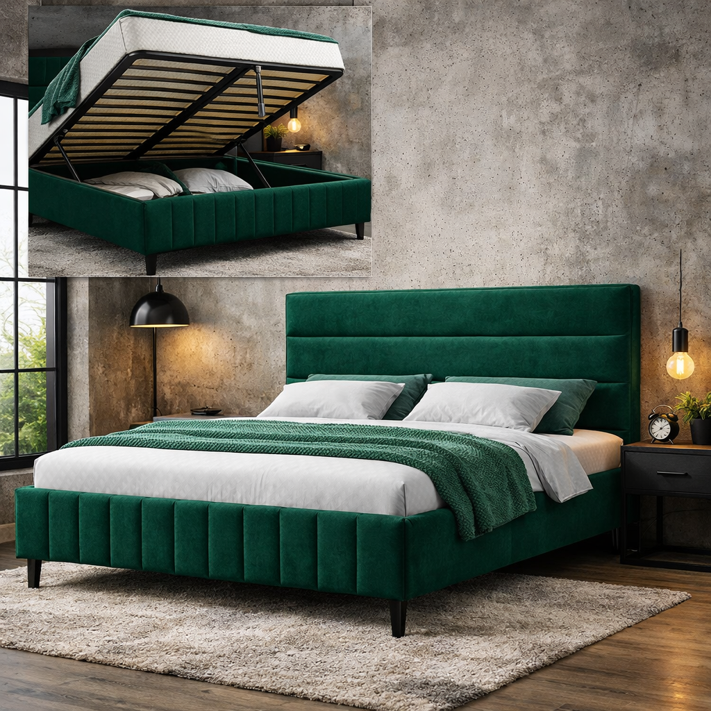 Łóżko Sypialniane Doris 200/200 - prosto od producenta