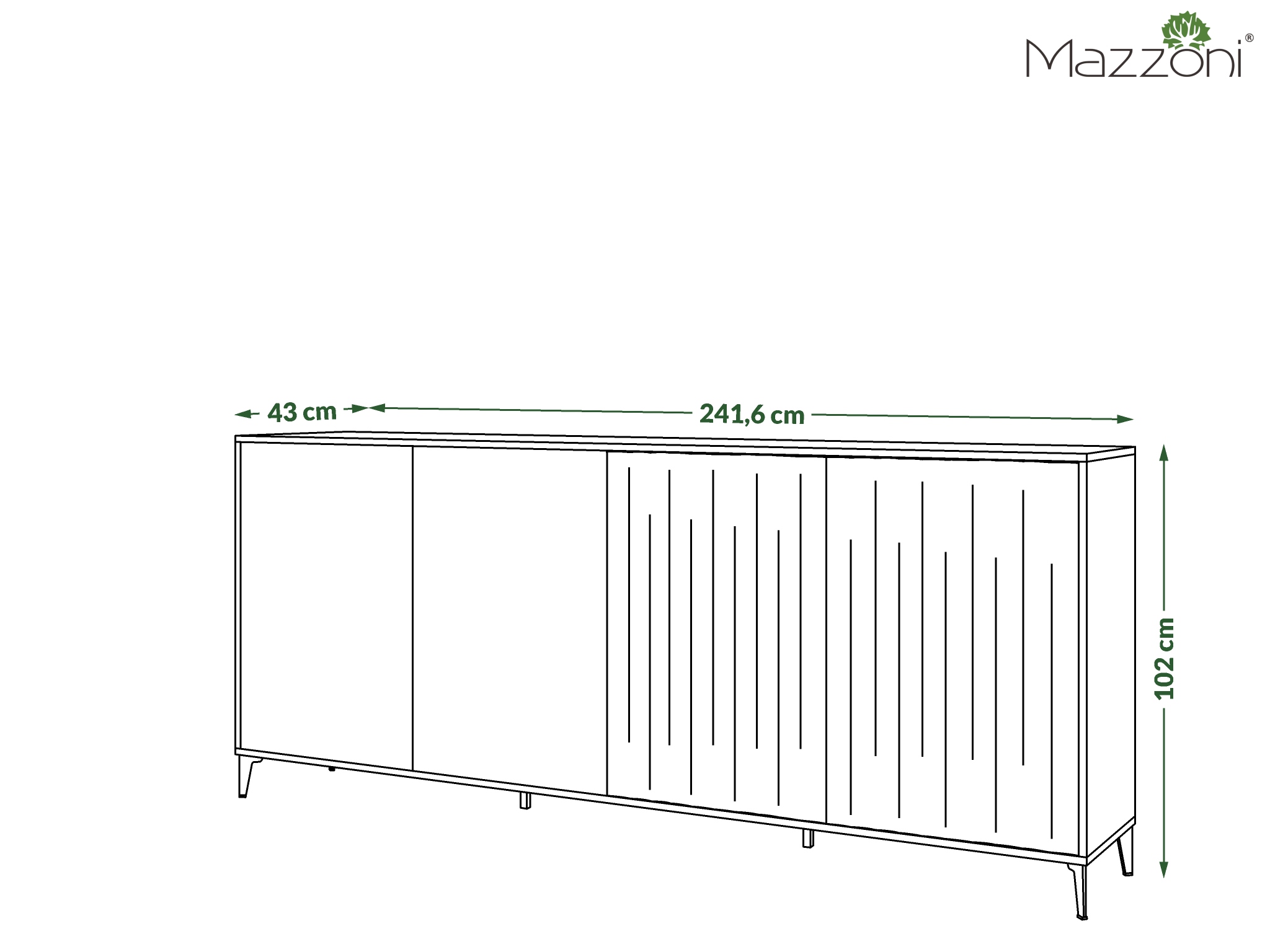Komoda RIMINI K-242 - obrazek 5