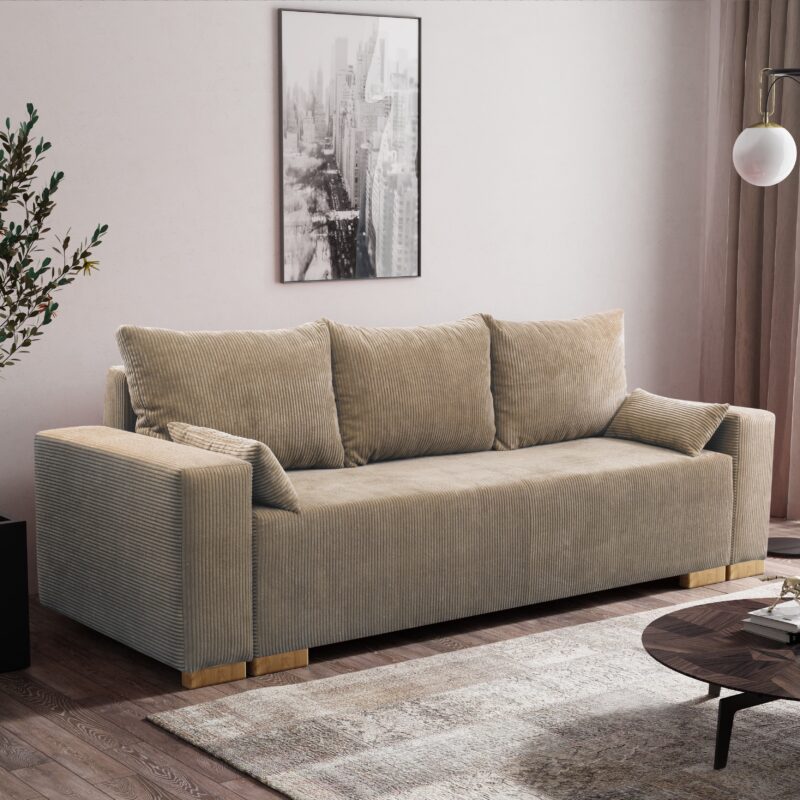 Kanapa Rozkładana Livorno – komfort, styl i trwałość w jednym!