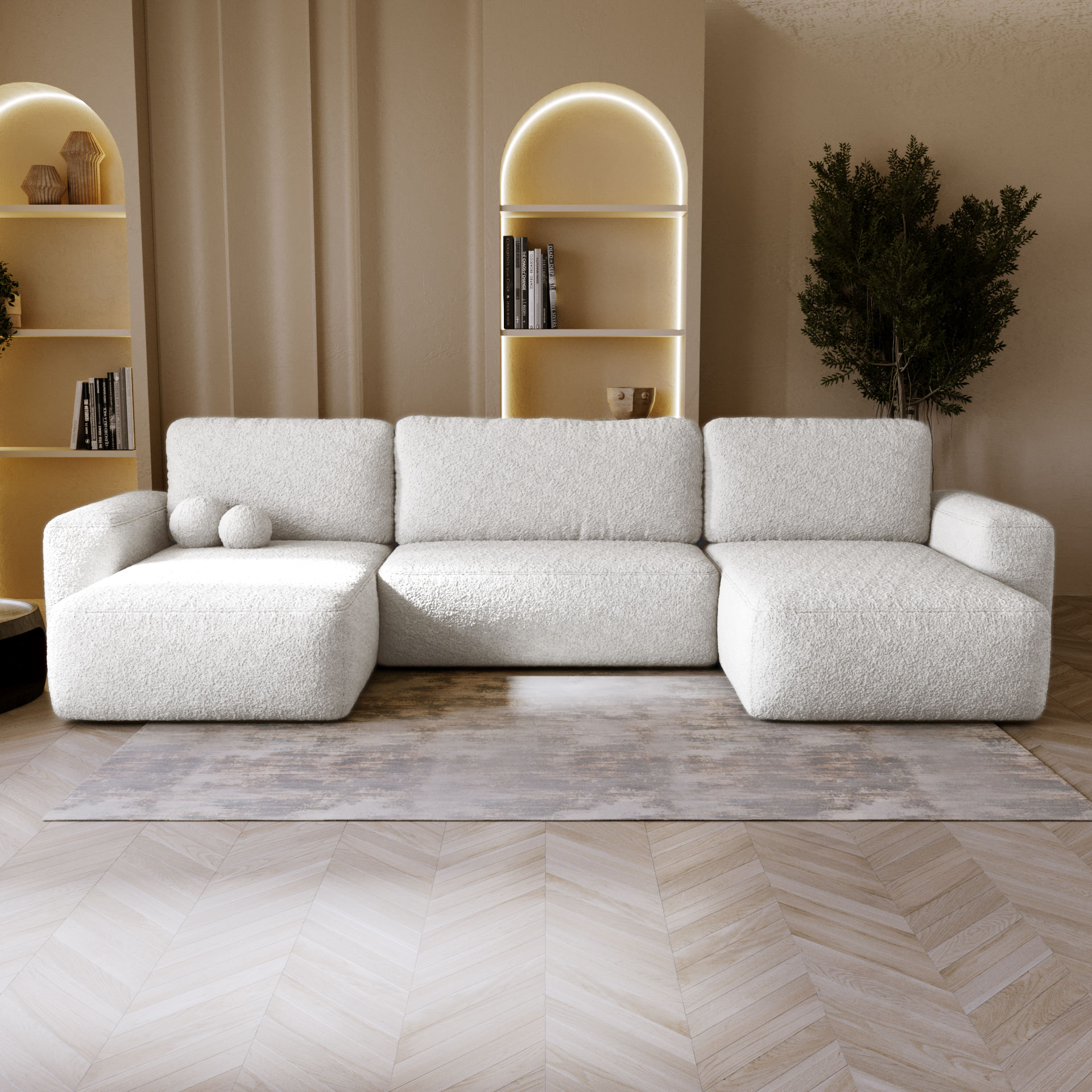 Narożnik rozkładany FILO U – komfort i funkcjonalność w Twoim salonie - obrazek 2