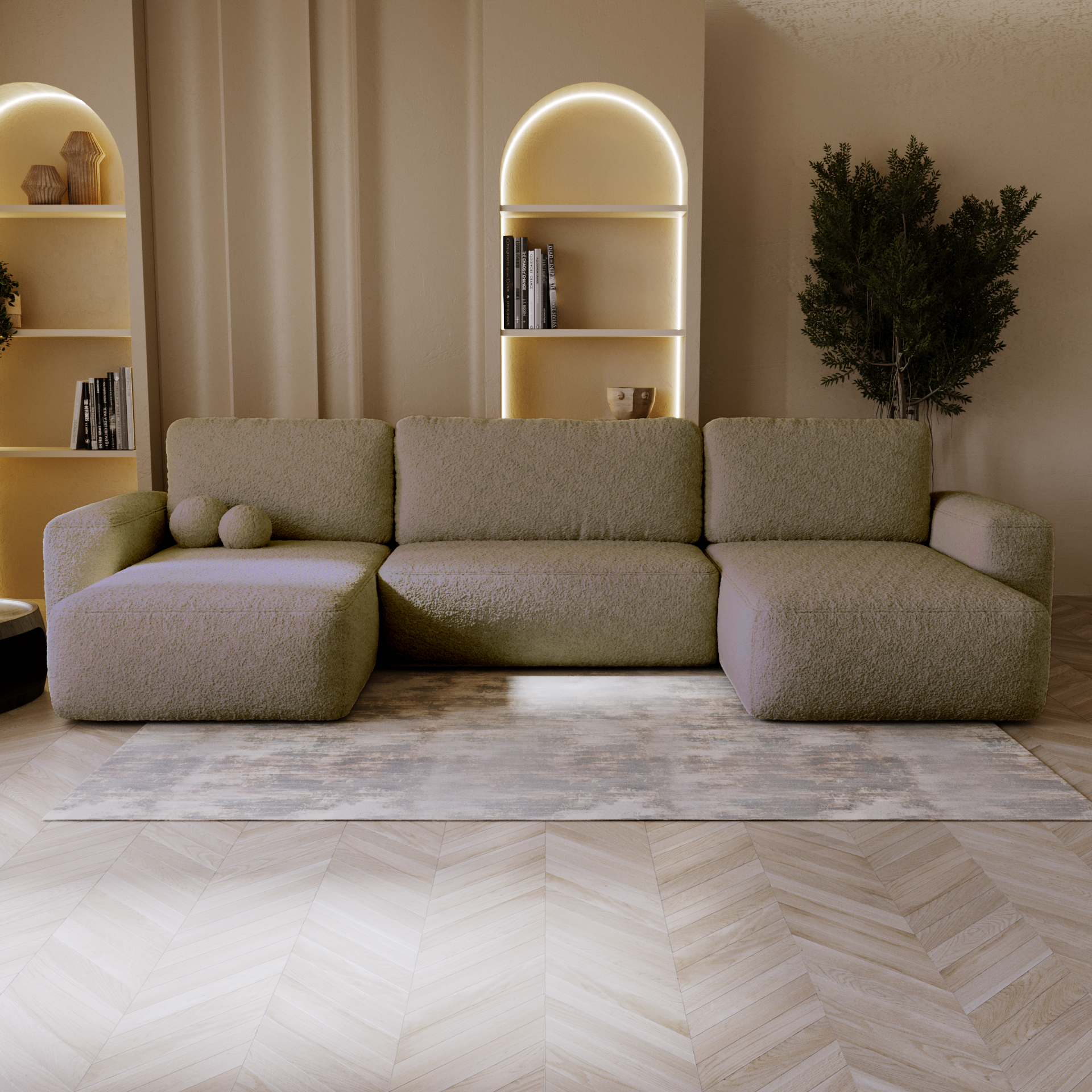 Narożnik rozkładany FILO U – komfort i funkcjonalność w Twoim salonie - obrazek 5