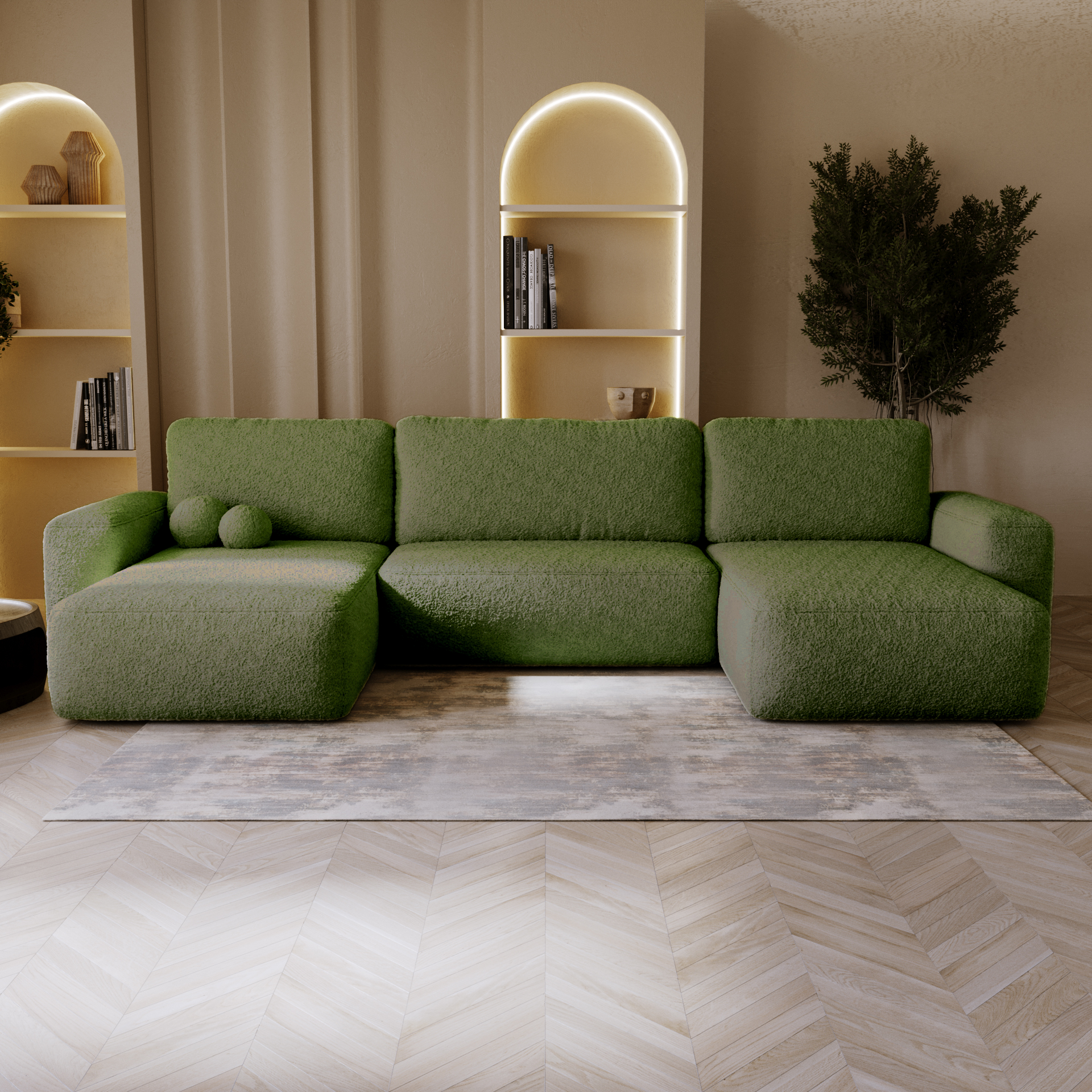 Narożnik rozkładany FILO U – komfort i funkcjonalność w Twoim salonie - obrazek 7