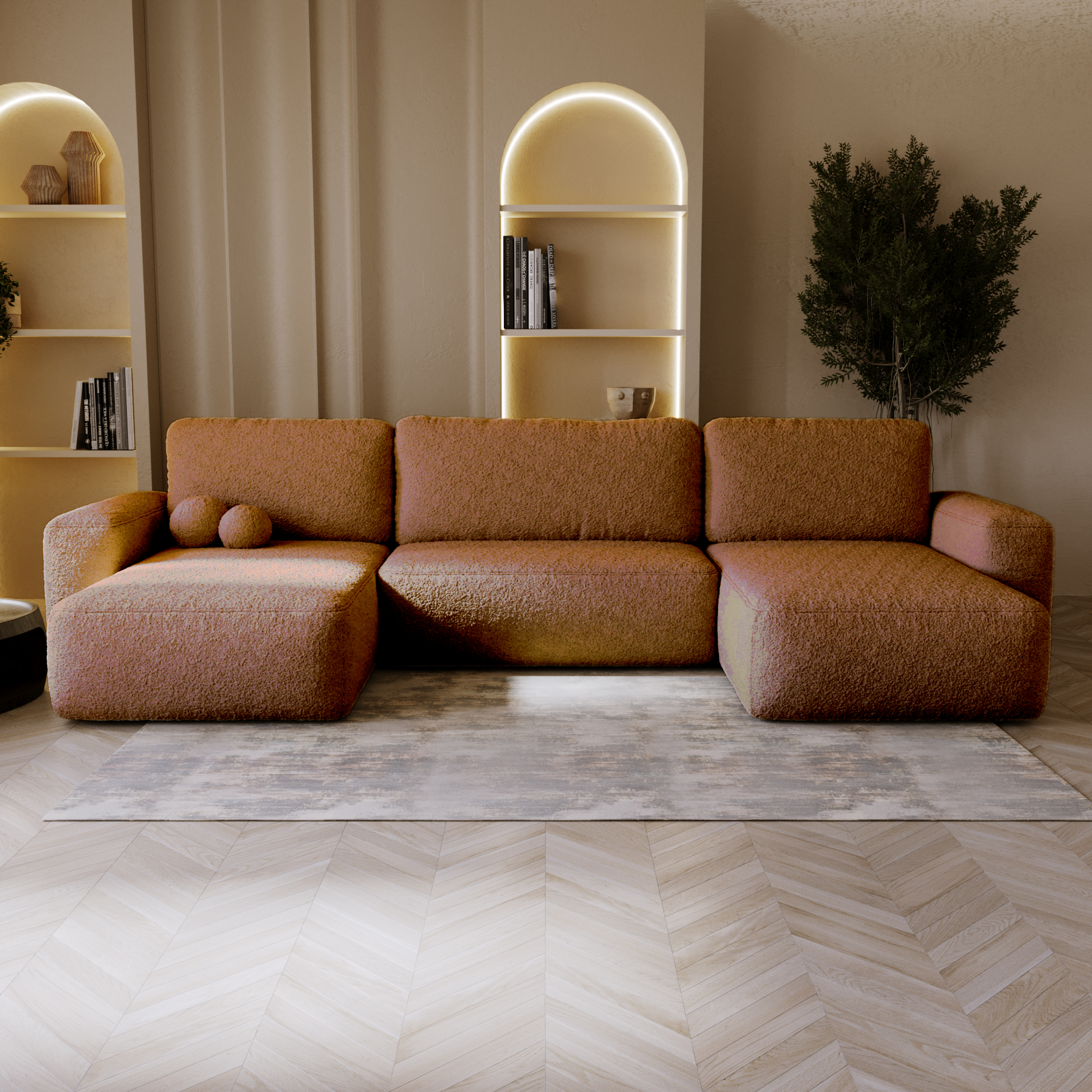 Narożnik rozkładany FILO U – komfort i funkcjonalność w Twoim salonie - obrazek 8