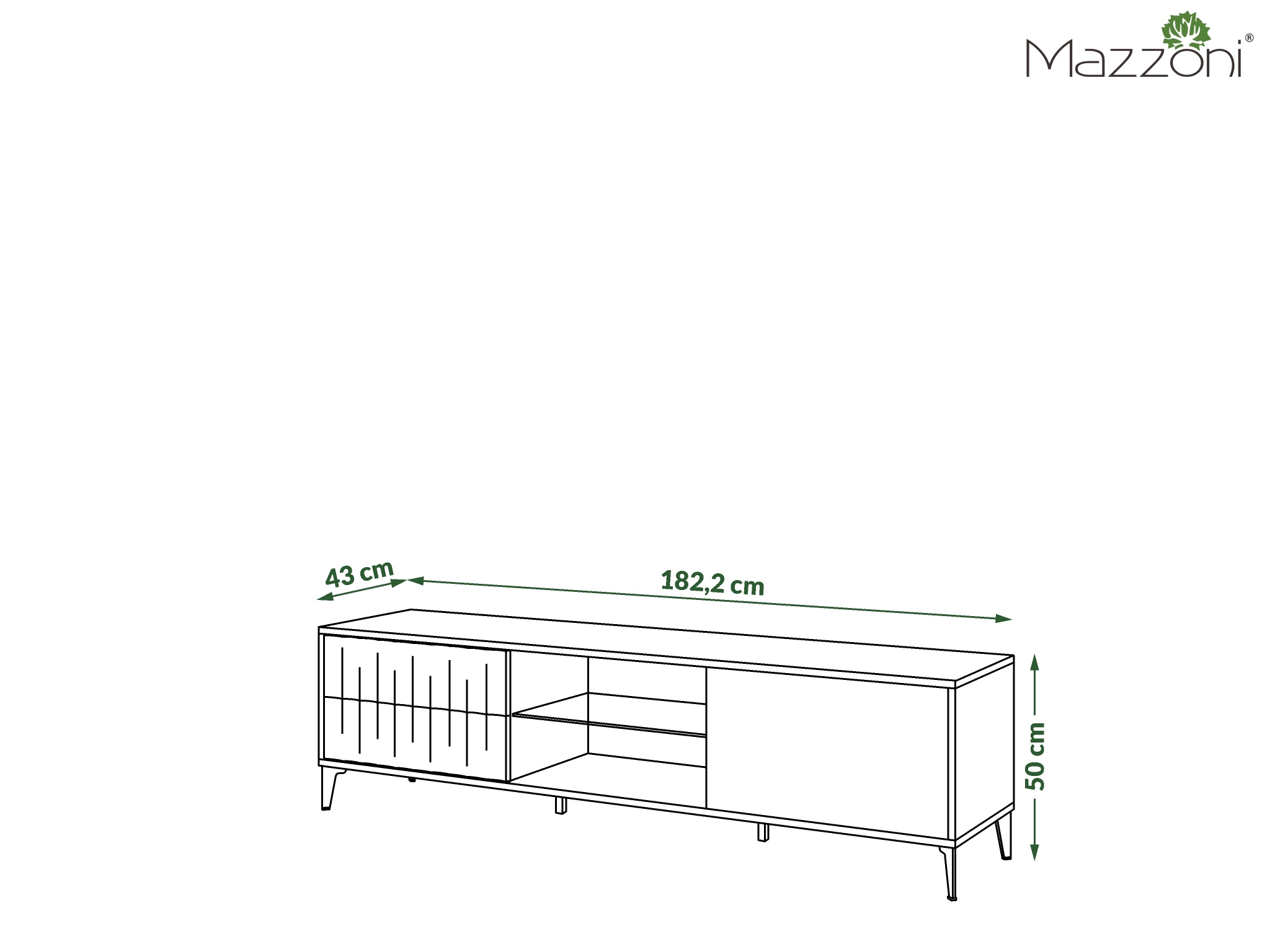 szafka Rimini RTV -182 SK - obrazek 4