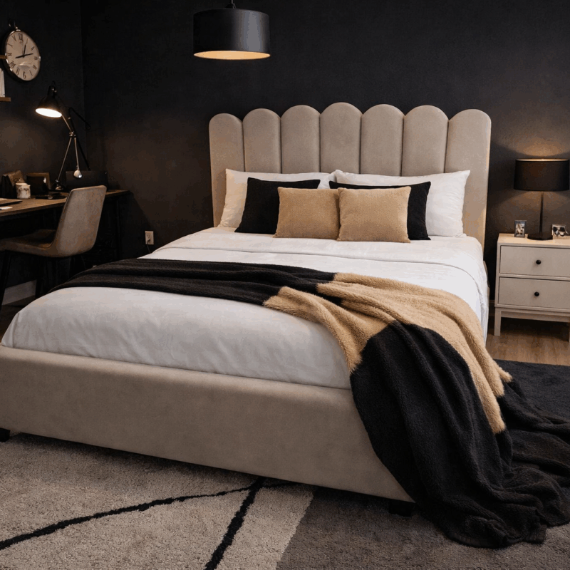 Łóżko Sypialniane Muszelka 140/200 - prosto od producenta