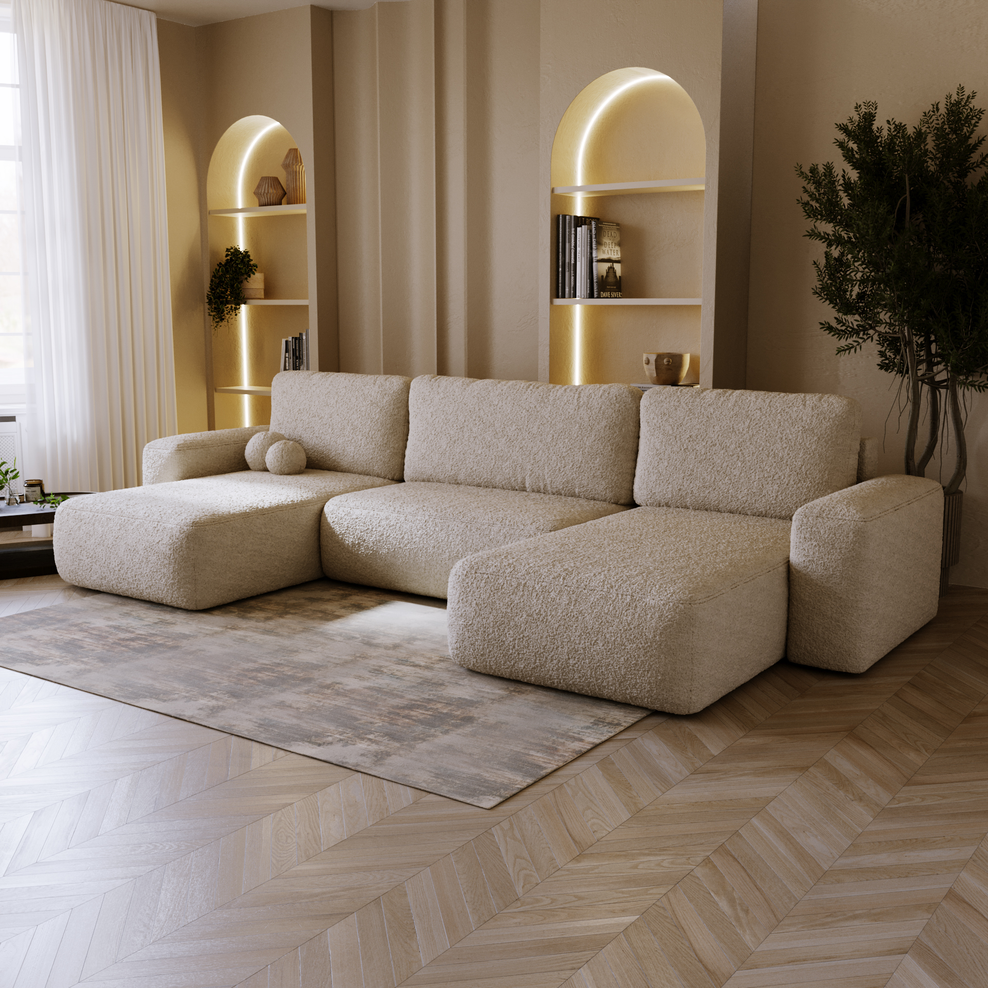 Narożnik rozkładany FILO U – komfort i funkcjonalność w Twoim salonie - obrazek 11