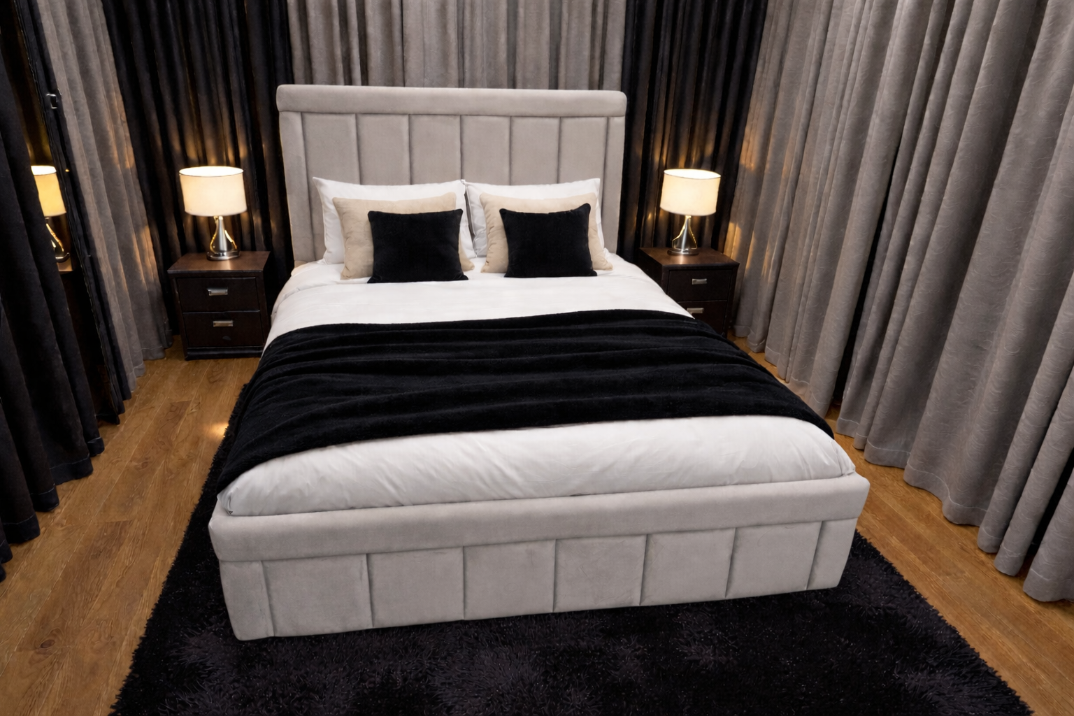 łóżko Sypialniane DONA 200/200 - wersja slim - obrazek 2