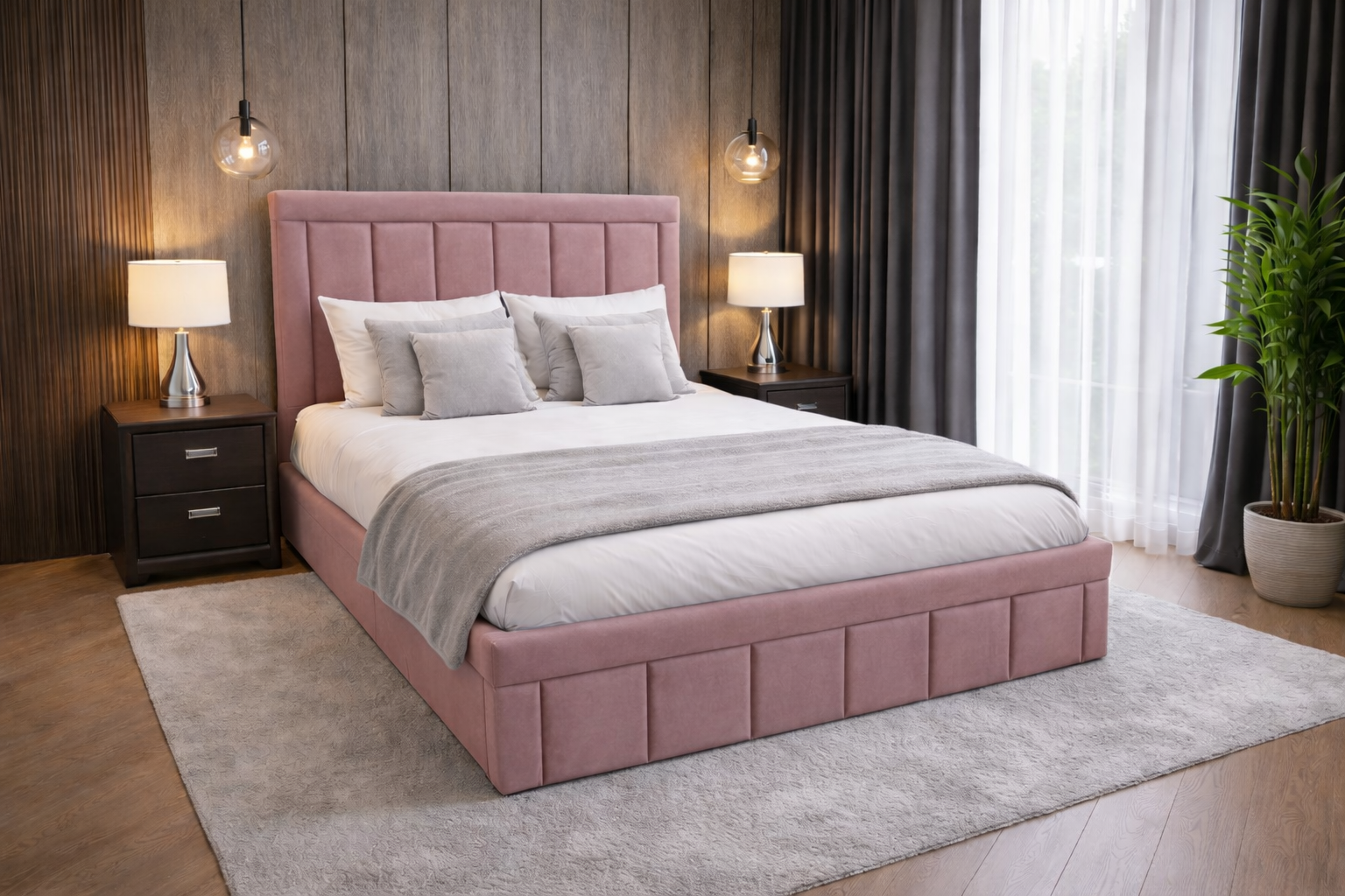 Łóżko sypialniane DONA 120/200 - wersja slim